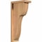 Ekena Millwork Carmel Smooth Corbel w/Backplate, Western Red Cedar, 5 1/2"W x 10"D x 22"H COR06X10X22CAR01SWR - alternate 1